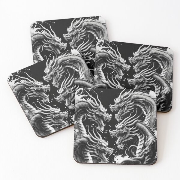 Item preview, Four Fighting Dragons  designed and sold by Hankotsu.