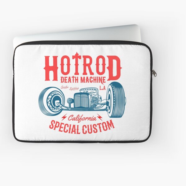 Hot Rod Death Machine Laptop Sleeve
