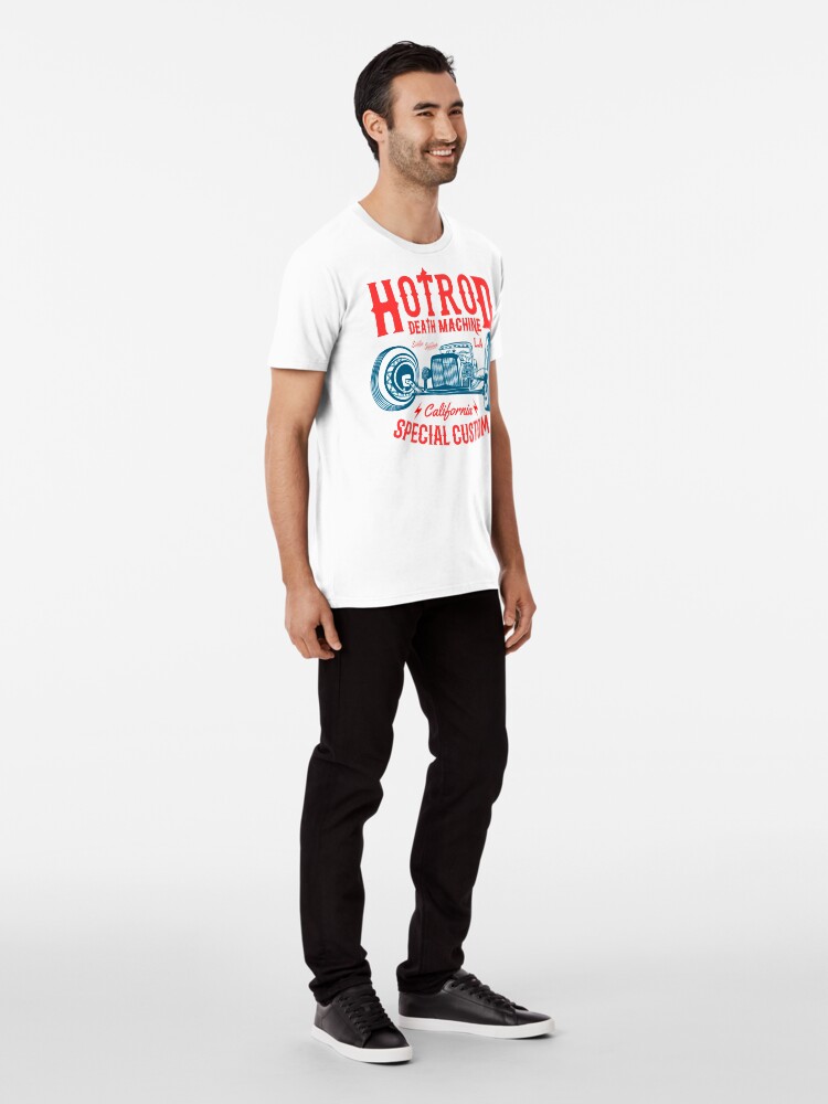 Alternative Ansicht von Hot Rod Death Machine Premium T-Shirt