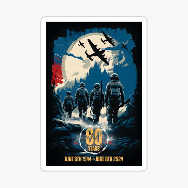 Item preview, D-Day 80 Years Anniversary designed and sold by INFIDEL.