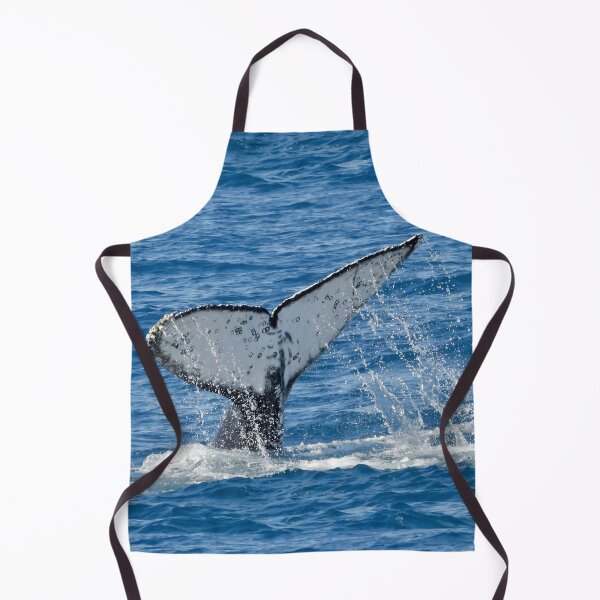 Item preview, Whale watching tail splash rain Hervey Bay designed and sold by Mark Grimsley.