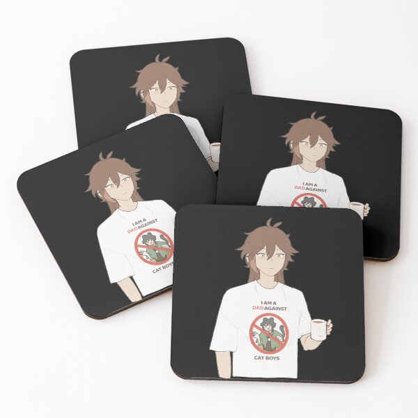 Artikelvorschau, Genshin – Zhongli gegen Cat Boy Venti entworfen und verkauft von RussellStudio.