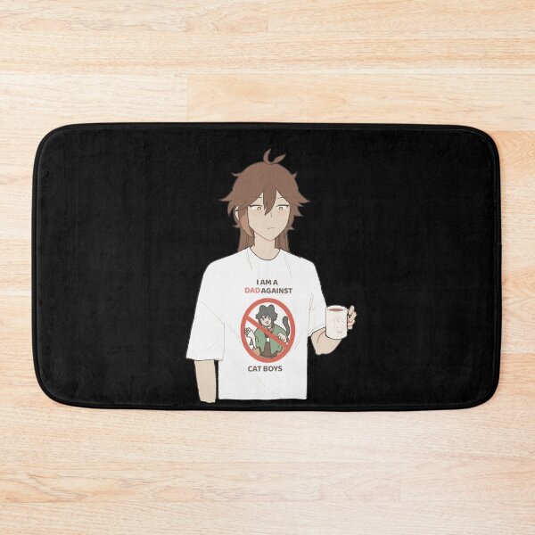 Item preview, Genshin - Zhongli against Cat Boy Venti designed and sold by RussellStudio.