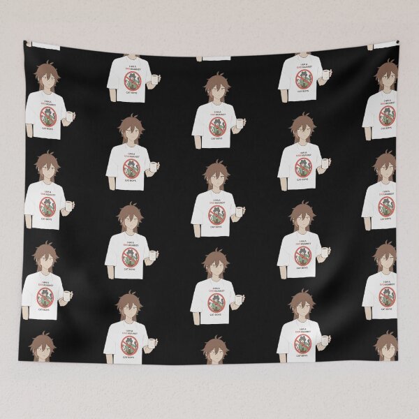 Item preview, Genshin - Zhongli against Cat Boy Venti designed and sold by RussellStudio.