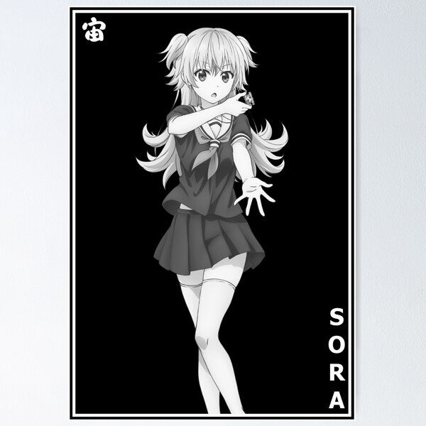 Oshi No ko Anime' Poster, picture, metal print, paint by Sunset Creative