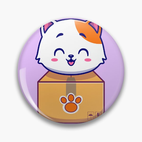 Item preview, Whisker Wonderland: Cute Cat in a Box" designed and sold by hjian8219.