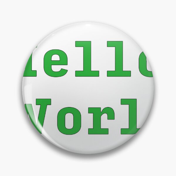 Item preview, Hello World designed and sold by suzieblue7.