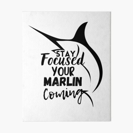 Marlin Swordfish Fishing Gift for Men Fisherman Gift Deep Sea