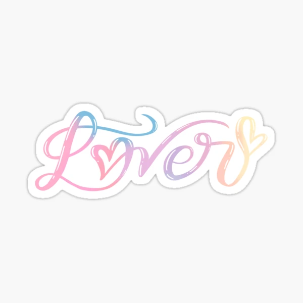 Taylor Swift Lover Sticker for Sale by harley-powell