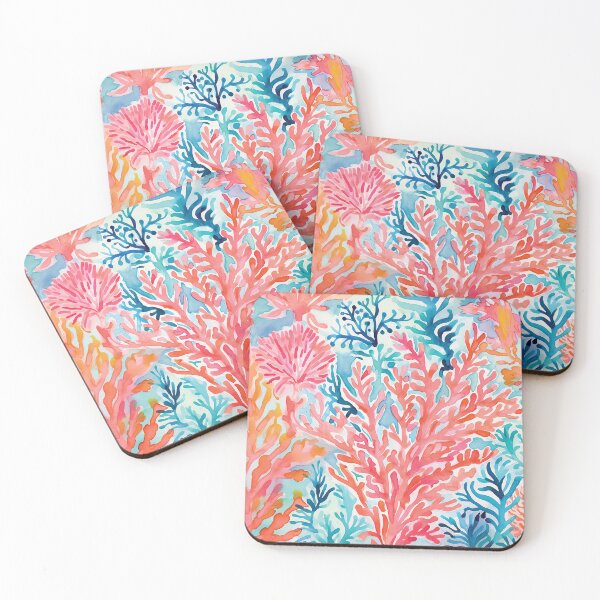 Item preview, Coral Reef Art Print designed and sold by izzy2wonderland.