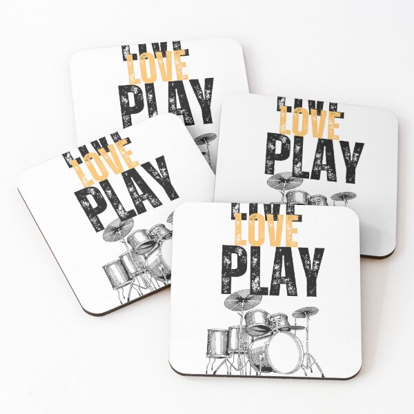 Item preview, Live, Love, Play Drums designed and sold by souleclectees.