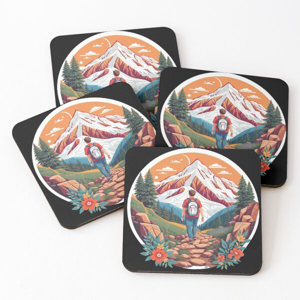 Item preview, Hike Trail Through The Mountains designed and sold by TrendyPalette.