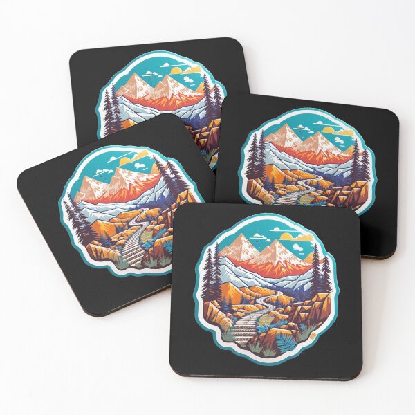 Item preview, Hike Trail Through The Mountains designed and sold by TrendyPalette.