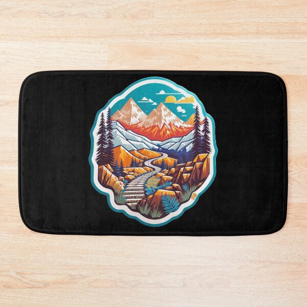 Item preview, Hike Trail Through The Mountains designed and sold by TrendyPalette.