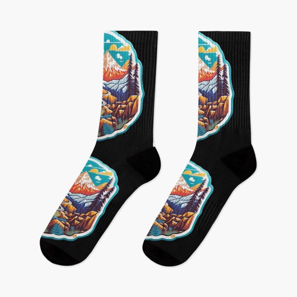 Item preview, Hike Trail Through The Mountains designed and sold by TrendyPalette.