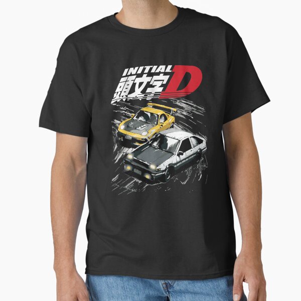 Mountain Drift Racing Initial D Tandems AE86 Classic T-Shirt