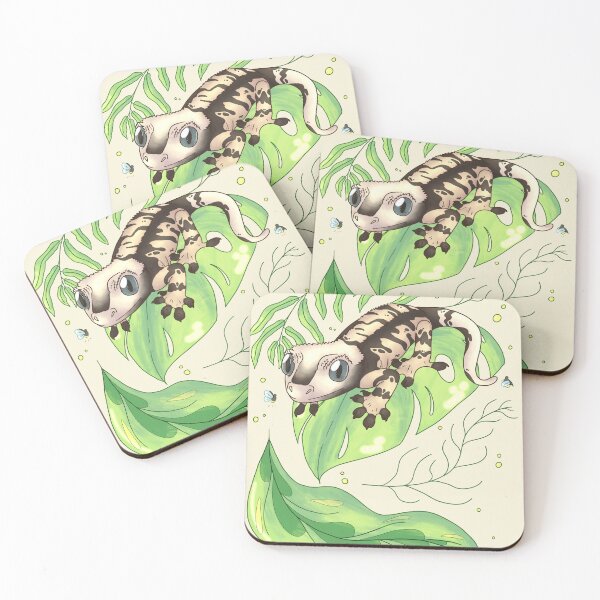 Item preview, Harlequin Crested Gecko - Summer designed and sold by ConvenientCat.