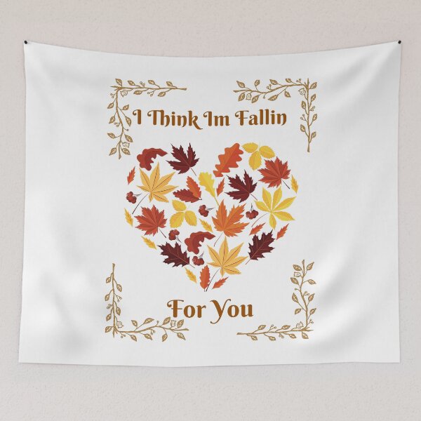 Item preview, I Think Im Falling For You Autumn Design  designed and sold by SavvyKloset.