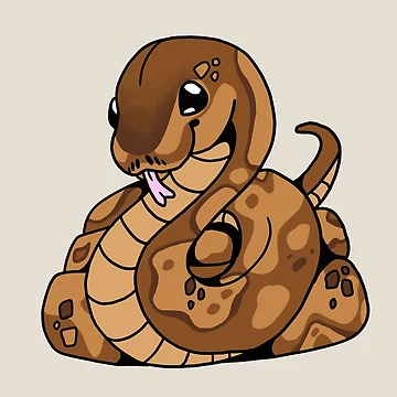 Artwork thumbnail, Cute Ball Python by ConvenientCat