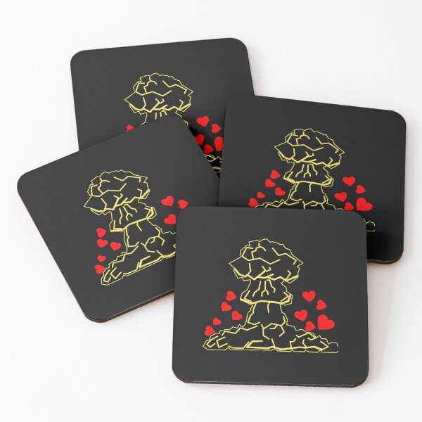 Item preview, Atomic bomb heart  designed and sold by piwane.