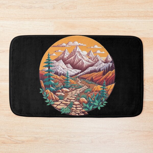 Item preview, Hike Trail Through The Mountains designed and sold by TrendyPalette.