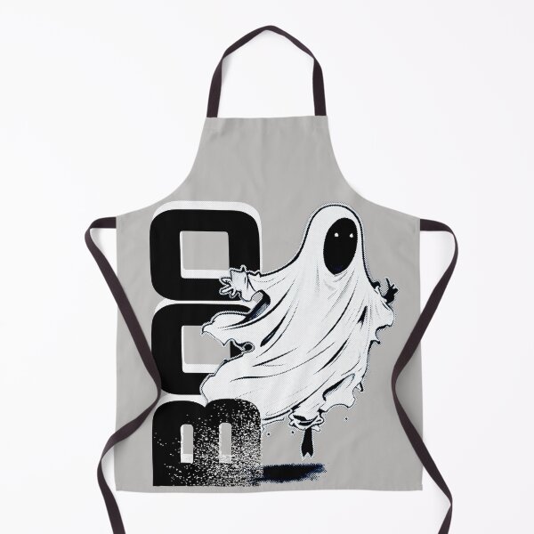 Item preview, Ghost Of Disapproval - white halftone Dark Typo designed and sold by SimonSay.