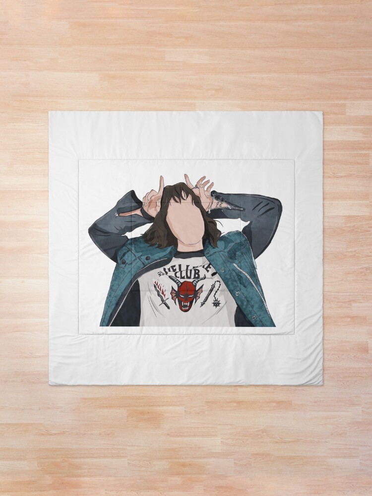 Thumbnail 1 of 6, Comforter, STRANGER THINGS EDDIE MUNSON designed and sold by airstik.