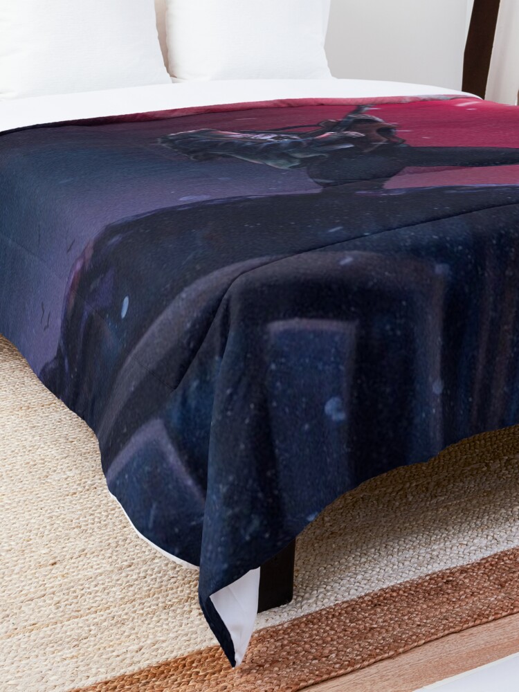 Thumbnail 5 of 6, Comforter, STRANGER THINGS EDDIE MUNSON designed and sold by airstik.