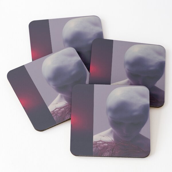 Item preview, Alien dream - Purple Grid Composition designed and sold by pulse-glow99.