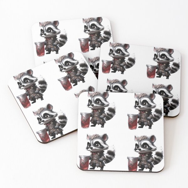 Item preview, Raccoon Juice designed and sold by TodoDecoArt.