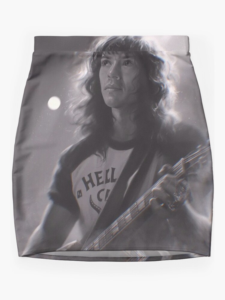 Thumbnail 3 of 4, Mini Skirt, STRANGER THINGS EDDIE MUNSON designed and sold by airstik.