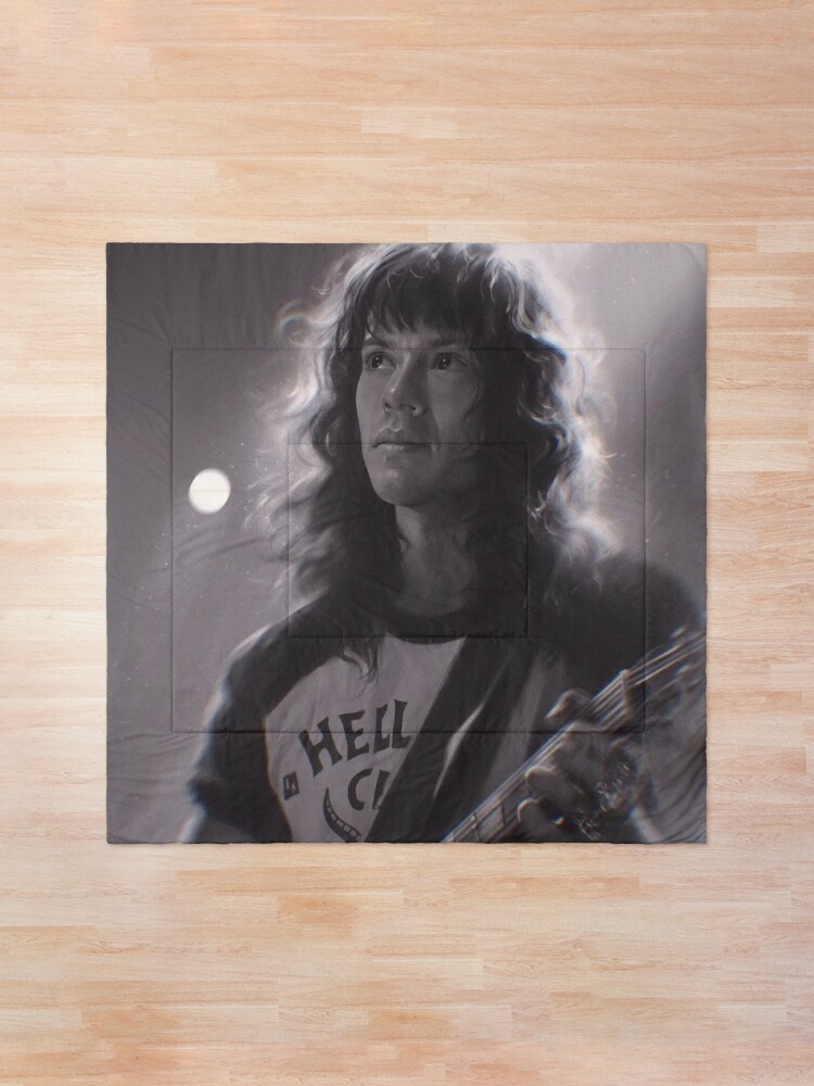 Thumbnail 1 of 6, Comforter, STRANGER THINGS EDDIE MUNSON designed and sold by airstik.
