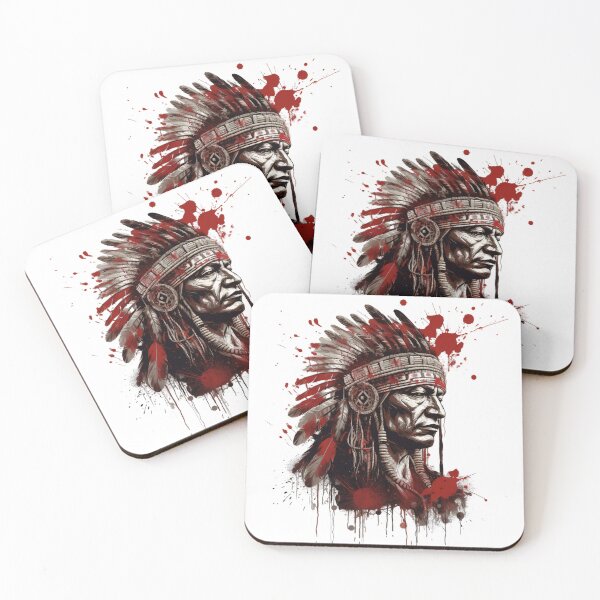 Item preview, Native American Portrait designed and sold by Lamarcy.