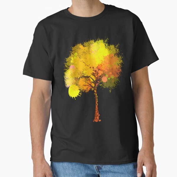 Item preview, Autumn Tree with Falling Leaves designed and sold by The-Pheonix.