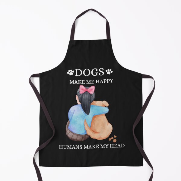 Item preview, Dogs Make Me Happy Humans Make My Head Hurt designed and sold by SztylishDesigns.