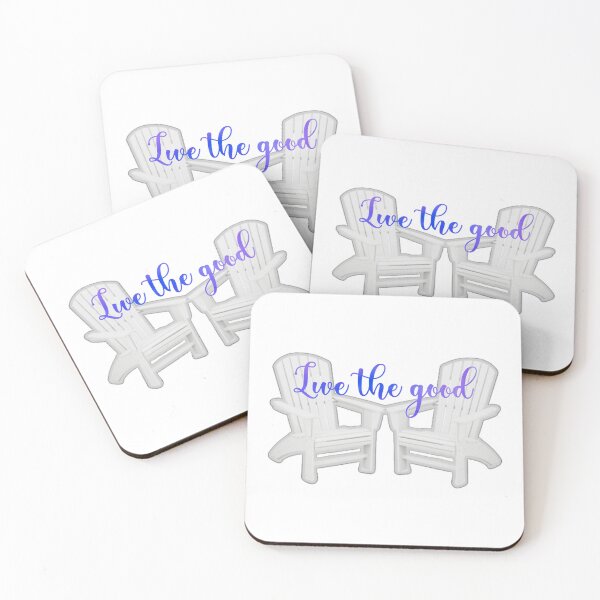 Item preview, Live the Good Adirondack Chairs Blue Purple designed and sold by CurlyMermaid.