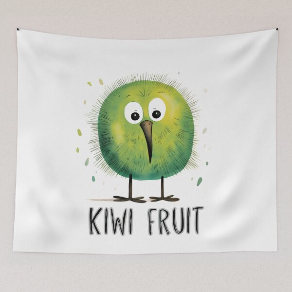 Item preview, Cute Kiwi Fruit Bird designed and sold by StickeryPickery.