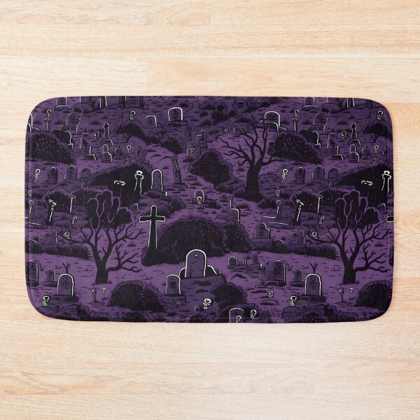 Item preview, Halloween Cartoon Cemetery Adventures Art Print designed and sold by trendyzcom.