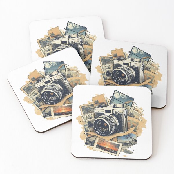 Item preview, Old Camera and Photos designed and sold by DesignArtique.
