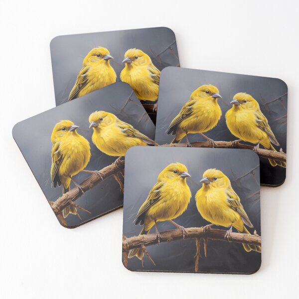 Aperçu de l'œuvre yellow canary birds créée et vendue par Kristylynn757.
