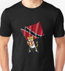 Trinidad and Tobago fan cat Unisex T-Shirt