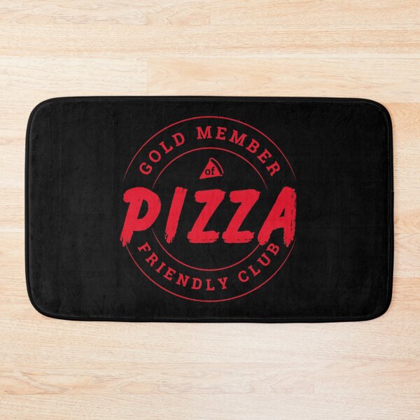 Item preview, Gold Member of Pizza Friendly Club designed and sold by WhitepaperStyle.
