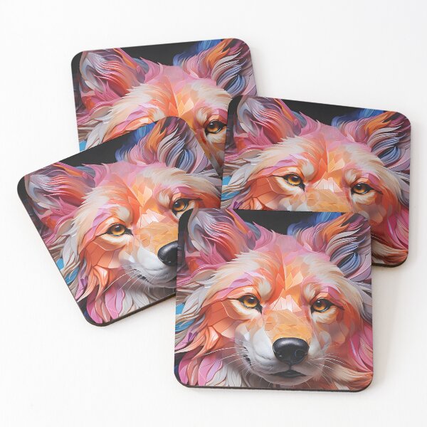Item preview, Wolf Hyper Realistic Abstract  designed and sold by mydoglove.