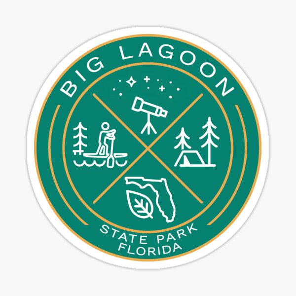 Item preview, Big Lagoon State Park Heraldic Logo designed and sold by VanyaKar.