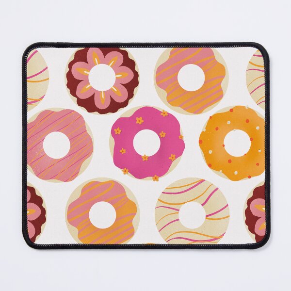Item preview, Pink, orange and magenta donuts designed and sold by Home Cyn Home.