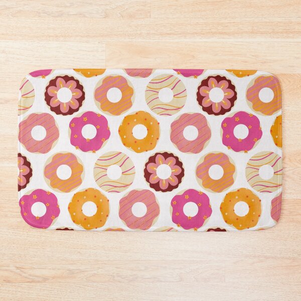 Item preview, Pink, orange and magenta donuts designed and sold by Home Cyn Home.