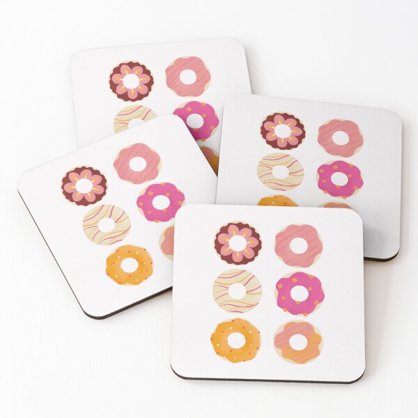 Item preview, Pink, orange and magenta donuts designed and sold by Home Cyn Home.