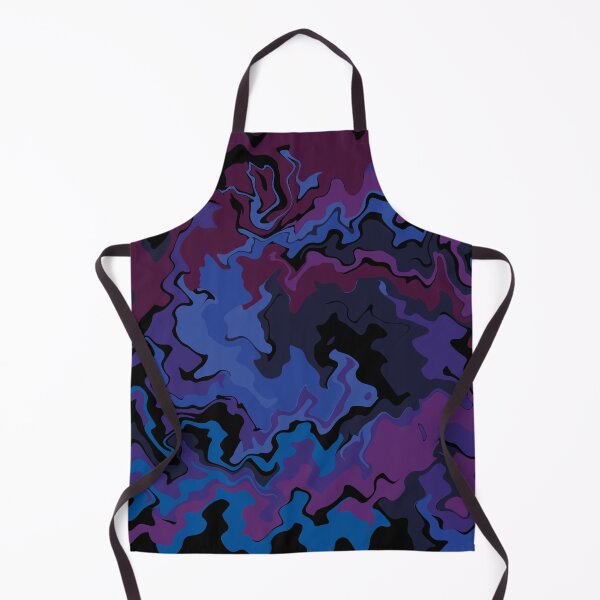 Item preview, Navy Blue Psychedelic Pattern designed and sold by MoodleDoon.