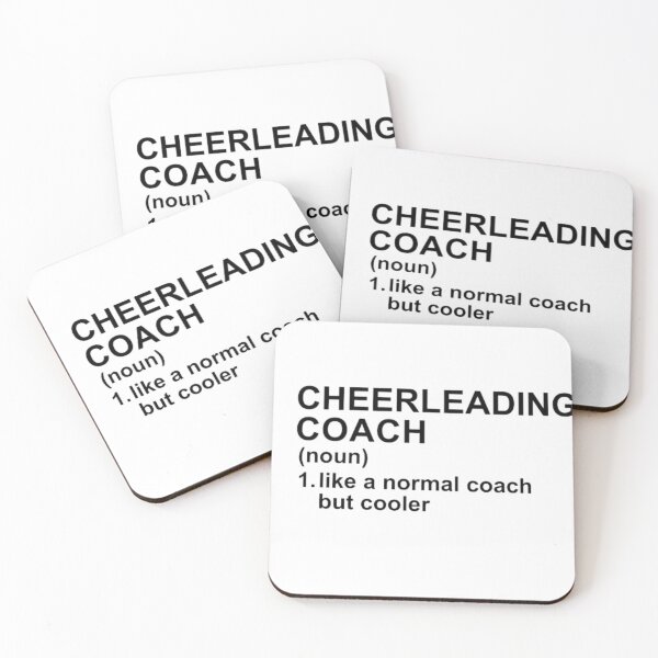 Item preview, Cheerleading Coach Definition - Like A Normal Coach But Cooler designed and sold by GymWearDepot.