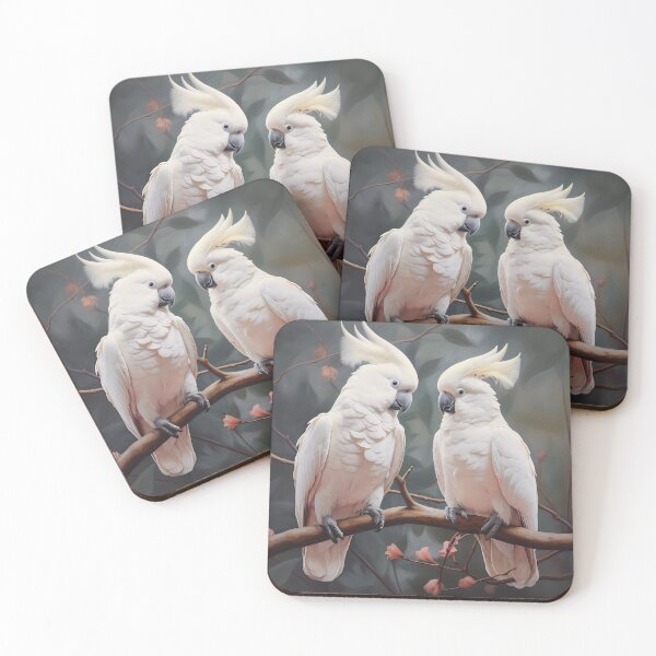 Item preview, white cockatoos designed and sold by Kristylynn757.